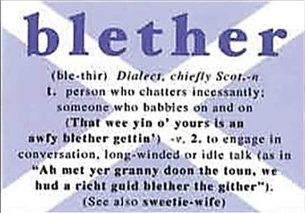 Fridge Magnet - Blether