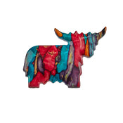 Heathergems Highland Cow Brooch