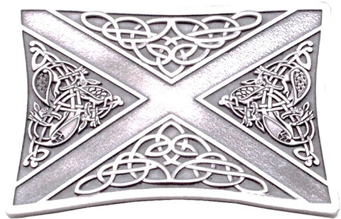 Kilt Buckle - Celtic Saltire