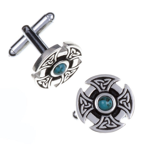 Celtic Cross Cuff Links