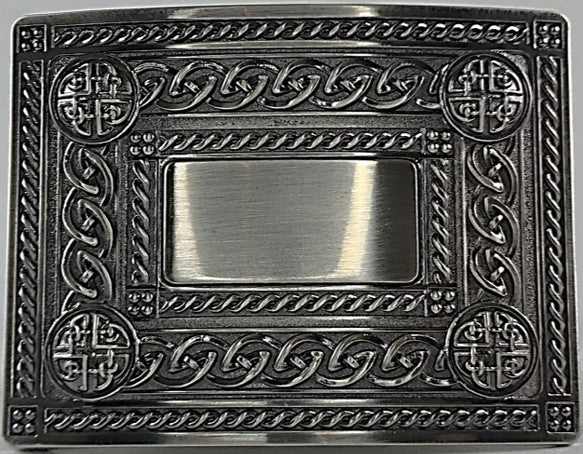 Kilt Buckle - Celtic Antique