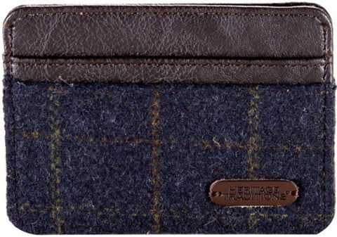 Tweed Credit Card Holder