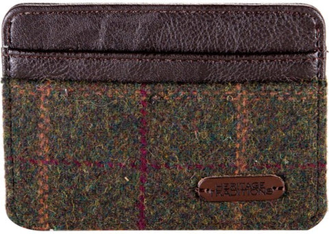 Tweed Credit Card Holder