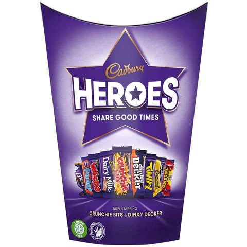 Cadbury Heroes Carton