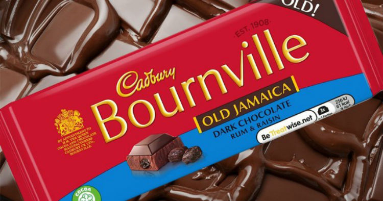 Chocolate - Cadbury Bournville Old Jamaica 100g