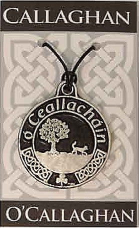 Irish Family Crest Pendant