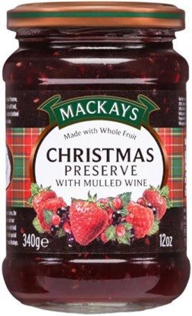 MacKays Christmas Preserve with Mulled Wine