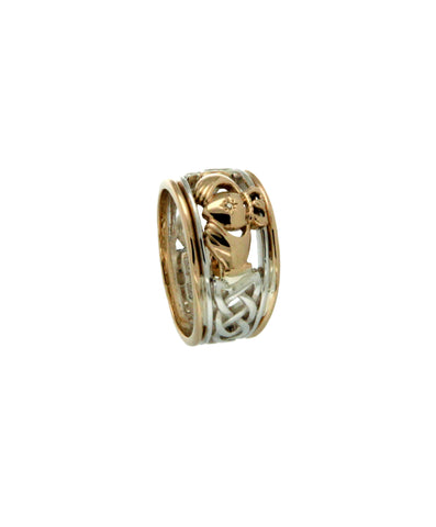 Claddagh Ring - 10k Gold Stack Band - Please Contact us for Pricing