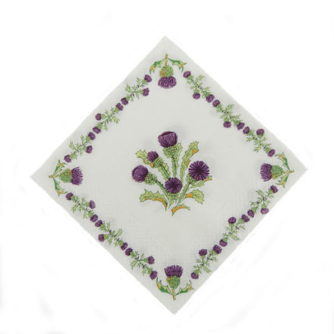 Serviettes - Cocktail - Thistle