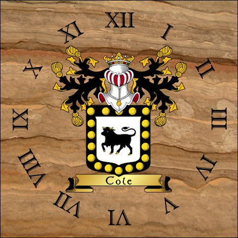 Wall Clock - Irish/Family McG-Q