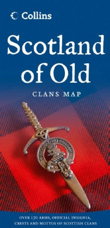 Scotland of Old Clans Map