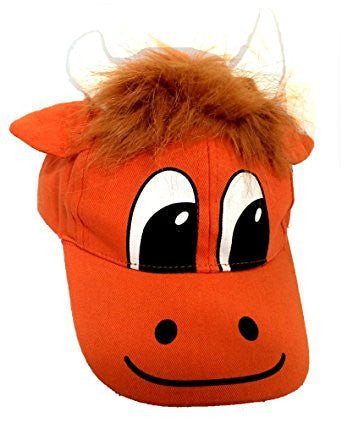 Children's Highland Cow Ball Cap