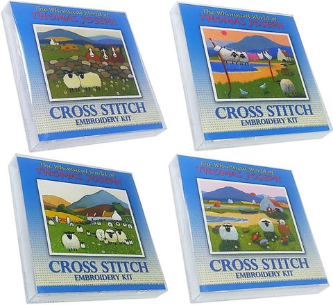 Cross Stitch Kits - Various Designs By Thomas Joseph