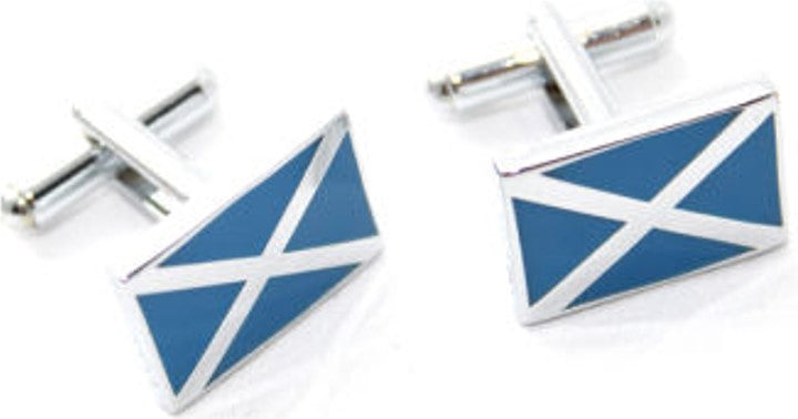 Cuff Links - Saltire Scotland