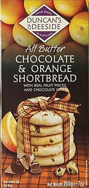 Duncan's of Deeside Shortbread - Chocolate & Orange