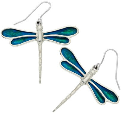 Dragonfly Drop Earrings