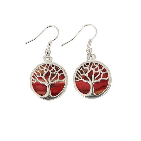 Heathergems Tree of Life Earrings