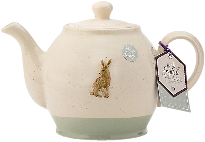 Teapot - 4 Cup Hare Motif