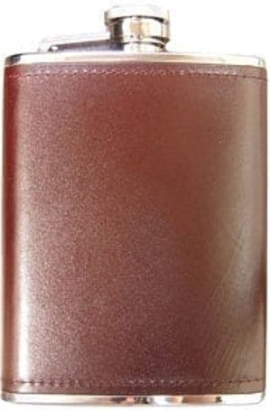 Flask - 6oz. Real Leather
