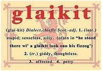 Fridge Magnet - Glaikit