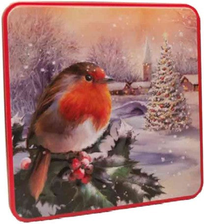 Grandma Wild's Biscuit Assortment Gift Tin - Robin - PAST BEST BEFORE