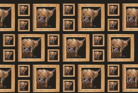 Gift Wrap & Tags - Highland Cow