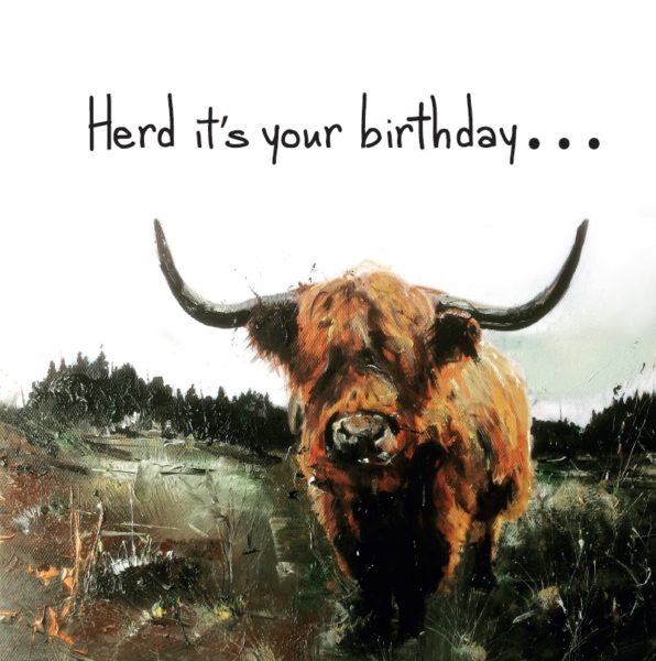 Birthday Card - Herd It's Your Birthday