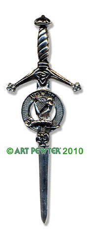 Kilt Pin - Irish Harp