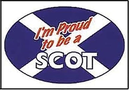 Fridge Magnet - I'm Proud To Be A Scot