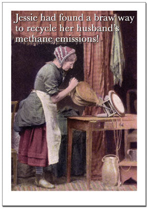 Notecard - Humour - Methane