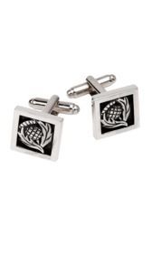 Thistle Cuff Links