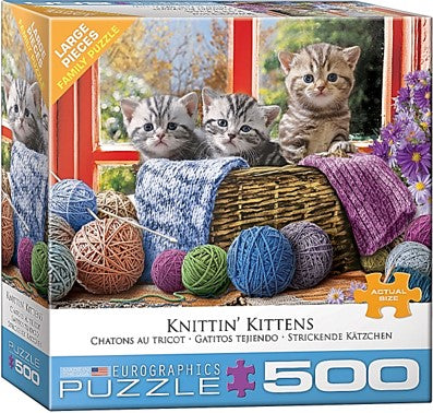 Puzzle - Knittin' Kittens