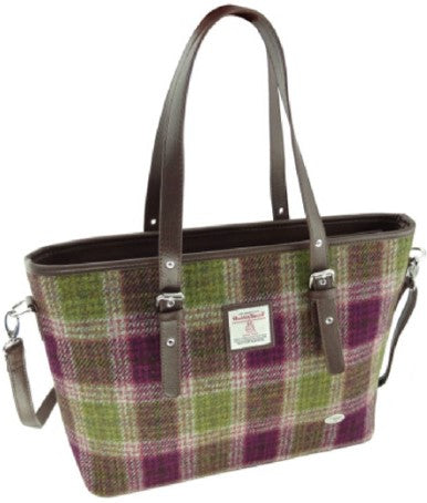 Harris Tweed Satchel - Spey