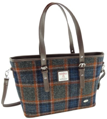 Harris Tweed Satchel - Spey