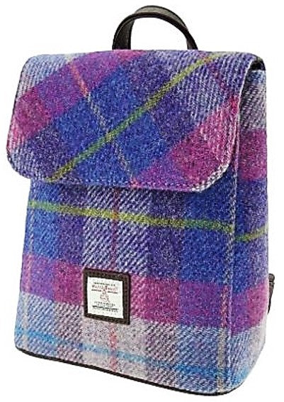 Harris Tweed Mini Backpack - Tummel