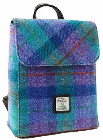 Harris Tweed Mini Backpack - Tummel
