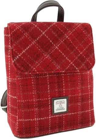 Harris Tweed Mini Backpack - Tummel