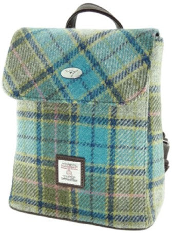 Harris Tweed Mini Backpack - Tummel