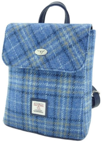 Harris Tweed Mini Backpack - Tummel