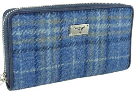 Harris Tweed Zip Wallet - Staffa