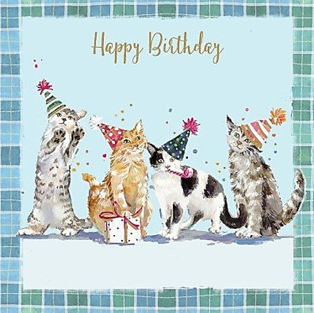 Birthday Card - Cats