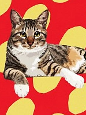Fridge Magnet - Tabby Cat