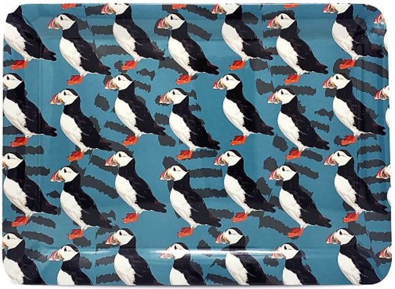 Tray - Puffins