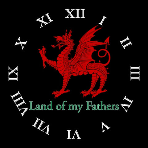 Wall Clock - Wales/Land of my Fathers