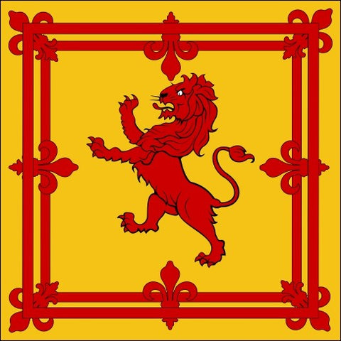 Wall Clock - Lion Rampant