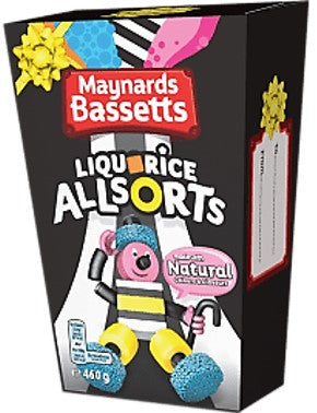 Maynards Bassetts Liquorice Allsorts Carton