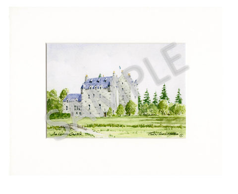 Scottish Clan & Family Castle Prints A-L
