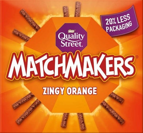 Nestlé Quality Street Matchmakers Zingy Orange