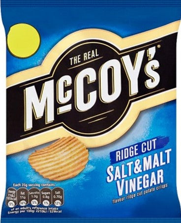 McCoy's Salt & Malt Vinegar Crisps