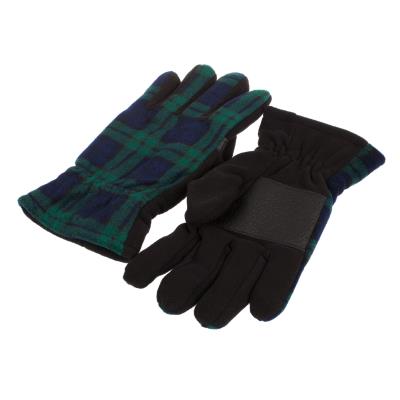 Gloves - Gent's Tartan Fleece Lined